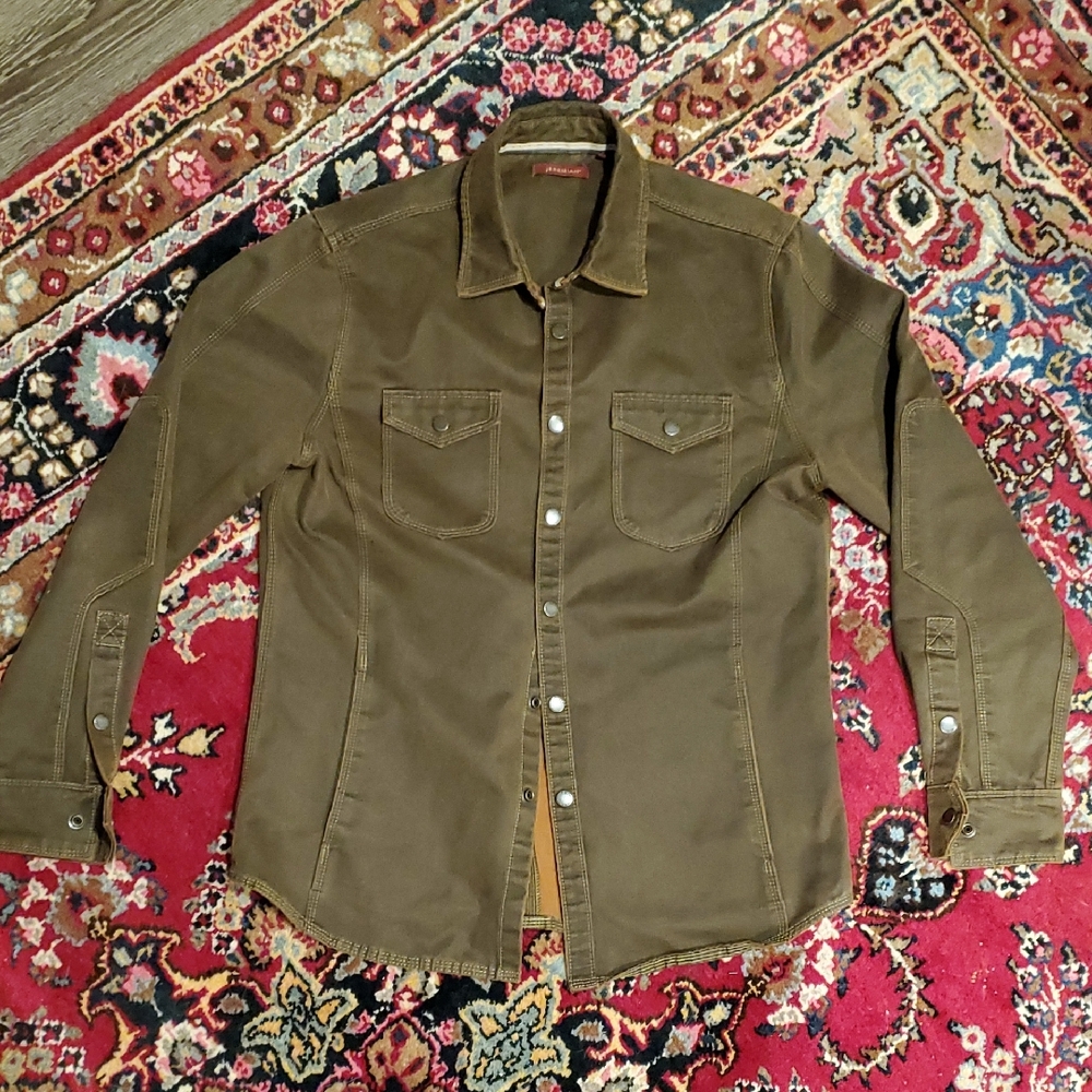 Jeremiah Men's Faux Suede Brown Jacket